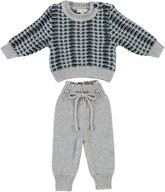 BEBE ORGANIC SEAN 2PC CROCHET SET